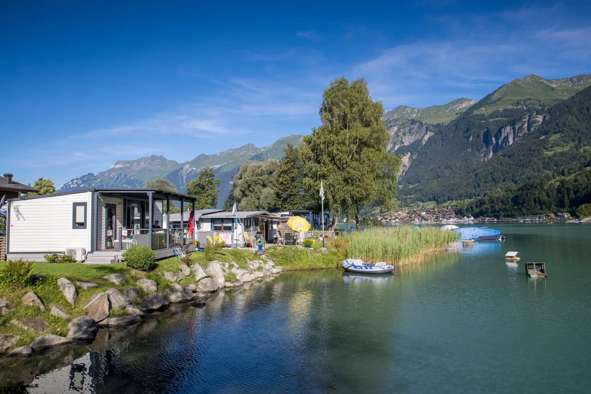 mietobjekte aaregg camping am brienzersee - banner hover