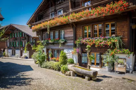 brunngasse fleurie brienz suisse.webp